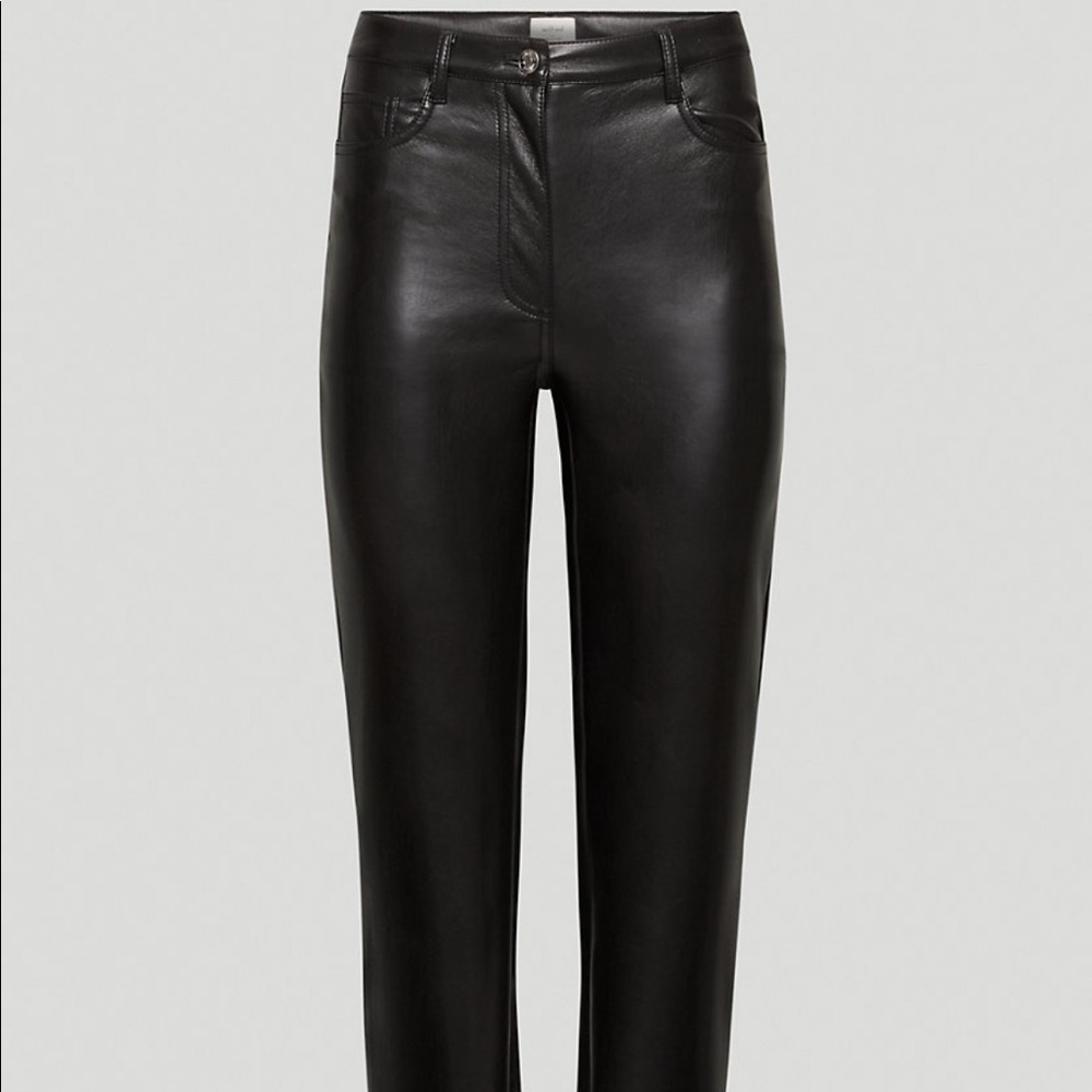 Aritzia Melina leather pant - Short